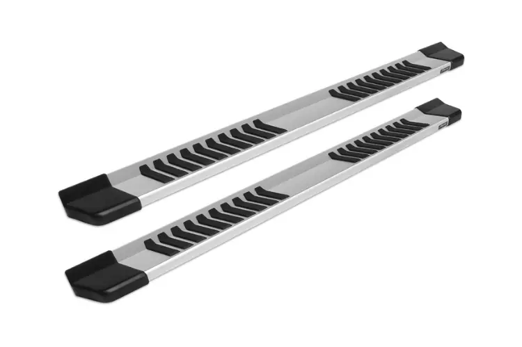 Raptor 1701-0016 Chevy Silverado 2500Hd/3500Hd 2007-2019 6" Oem Style Slide Track Running Boards Brushed Aluminum 1