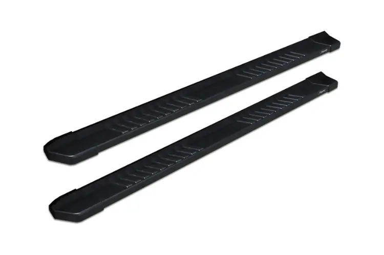 Raptor 1701-0016Bt Chevy Silverado 2500Hd/3500Hd 2007-2019 6" Oem Style Slide Track Running Boards Black Textured Aluminum 1