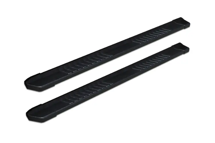 Raptor 1701-0174Bt Chevy Silverado 2500Hd/3500Hd 2007-2019 6" Oem Style Slide Track Running Boards Black Textured Aluminum 1