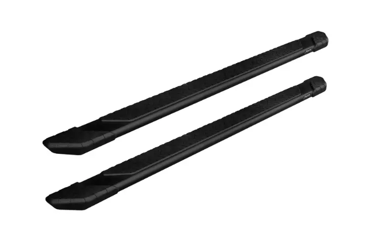 Raptor 1901-0041Bt Chevy Silverado 2500Hd/3500Hd 2020-2025 5" Tread Step Slide Track Running Boards Black Textured Aluminum 1