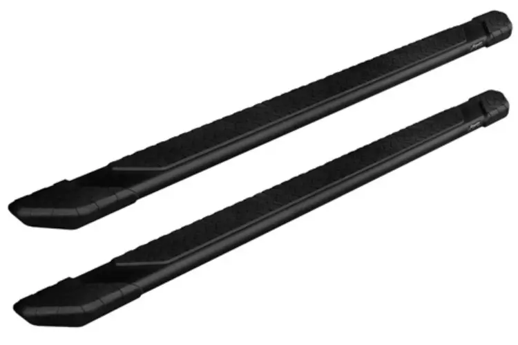 Raptor 1901-0052Bt Gmc Sierra 2500Hd/3500Hd 2020-2025 5" Tread Step Slide Track Running Boards Crew Cab Black Textured Aluminum 1