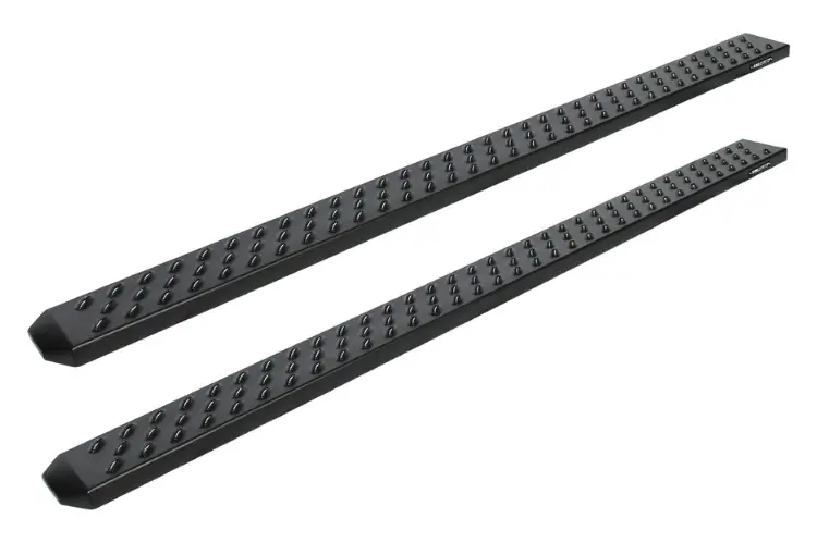 Raptor 2102-0062Bt Dodge Ram 2500/3500 2010-2024 6.5" Sawtooth Slide Track Running Boards Crew Cab Black Textured Aluminum 1