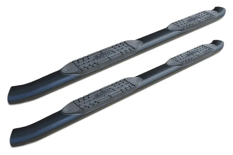 Raptor 1601-0422B Gmc Sierra 2500/3500 2020-2023 5" Curved Oe Style Oval Nerf Bars - Black E-Coated Steel 1