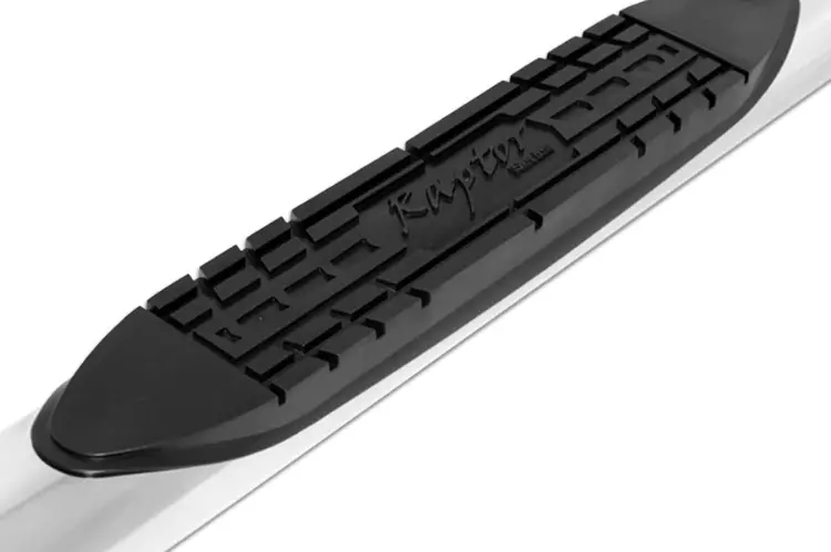 Raptor 1501-0592 Gmc Sierra 2500Hd/3500Hd 2007-2019 4" Curved Oe Style Oval Nerf Bars Extended Cab - Stainless Steel 2