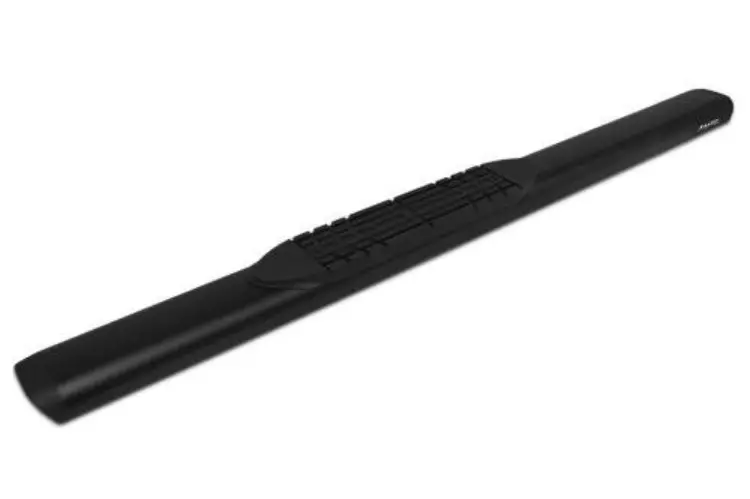 Raptor 2001-0016Bt Gmc Sierra 2500Hd/3500 2007-2019 5" Oval Style Slide Track Running Boards Standard Cab - Black Textured Aluminum 2
