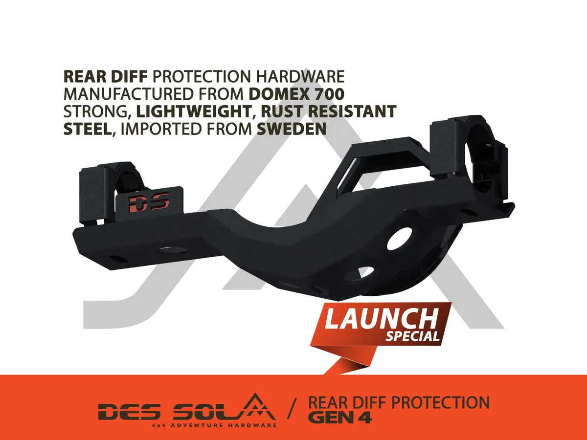 Des Sol Rear Differential Underbody Protection (Jimny Year 2018+) 1