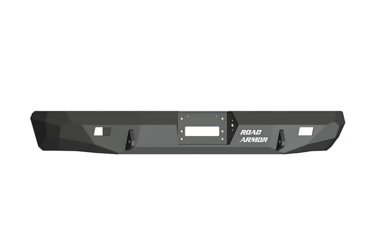 Road Armor Stealth Rear Winch Bumper 61200B Powder Coated Finish Ford Excursion 2000-2005 1