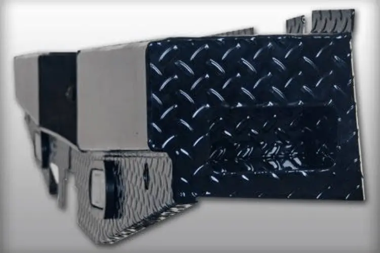 Roughneck Rgnk-Brbsf15ldl Ford F150 2015-2021 Diamond Rear Bumper W/ Backup Lights & Sensors 2