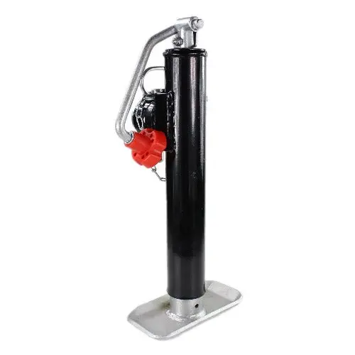 Round Tube Mount Weld On 2000 Lb Implement Trailer Jack 1