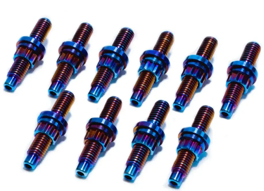 Speedfactory Racing Titanium Intake/Exhaust Manifold Stud Kit - Honda/Acura B/D/F/H/J-Series Applications 1