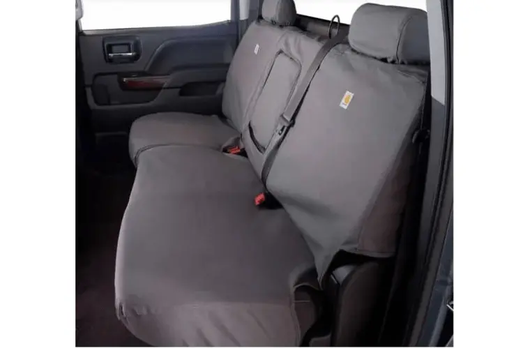 Covercraft Ssc8357cagy 1999-2010 Ford F250/F350/F450 Super Duty Grey 2Nd Row Carhartt Super Dux Seatsaver Custom Seat Covers 1