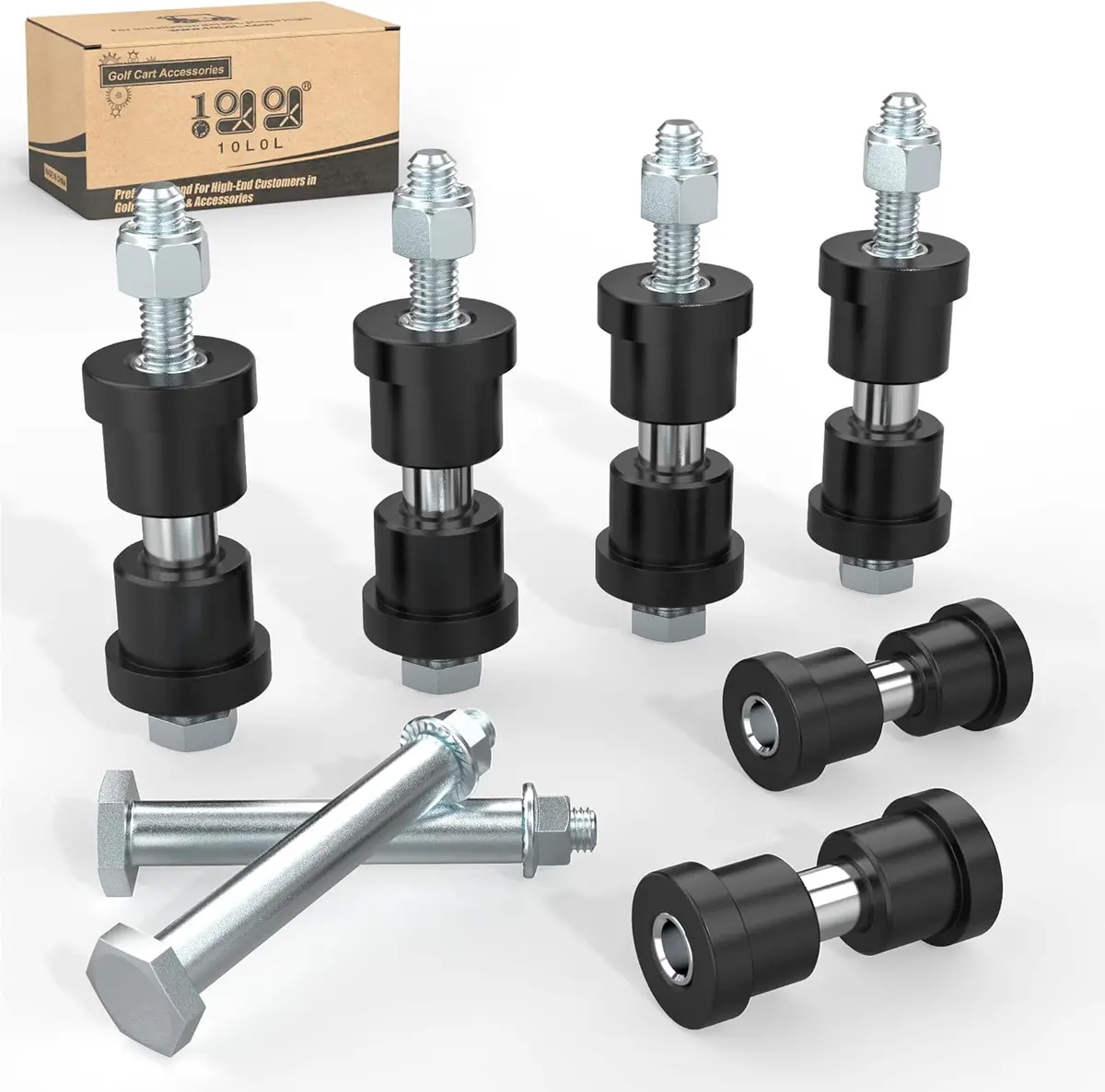 10L0l Golf Cart Spring Bushing Kit For Ezgo Txt/Medalist (1994-Up) & Club Car Ds (1981-Up) 1