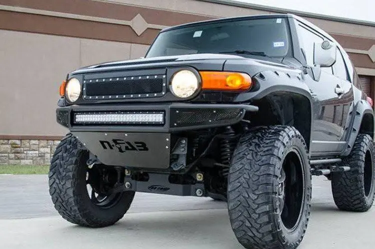 N-Fab T061mrds Toyota Fj Cruiser 2007-2014 M-Rds Front Bumper Pre-Runner 1