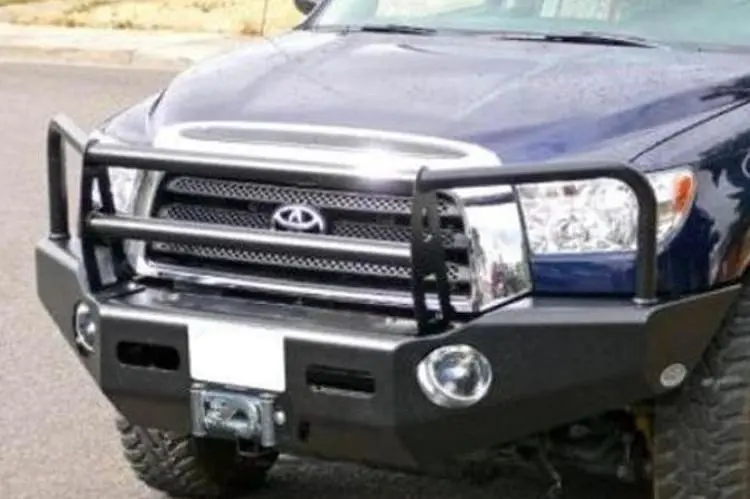 Buckstop T3cls Toyota Tundra 2007-2013 Classic 1 Front Bumper Winch Ready With Tow Hooks 2