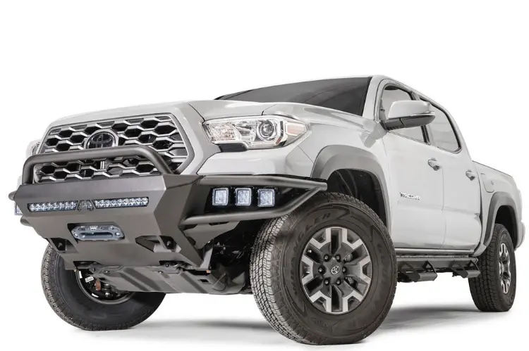 Fab Fours 2016-2023 Toyota Tacoma Front Winch Bumper Tb16-02-1 Pre Runner Guard 1