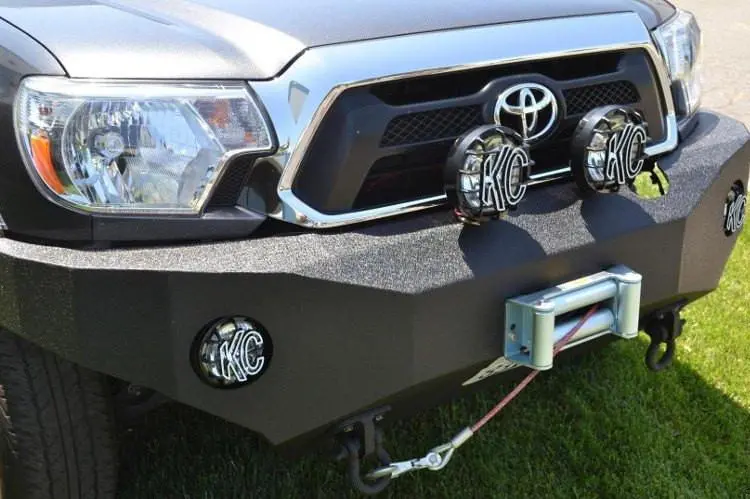 Body Armor Tc-19336 Toyota Tacoma 2012-2015  Front Bumper Winch Ready 1