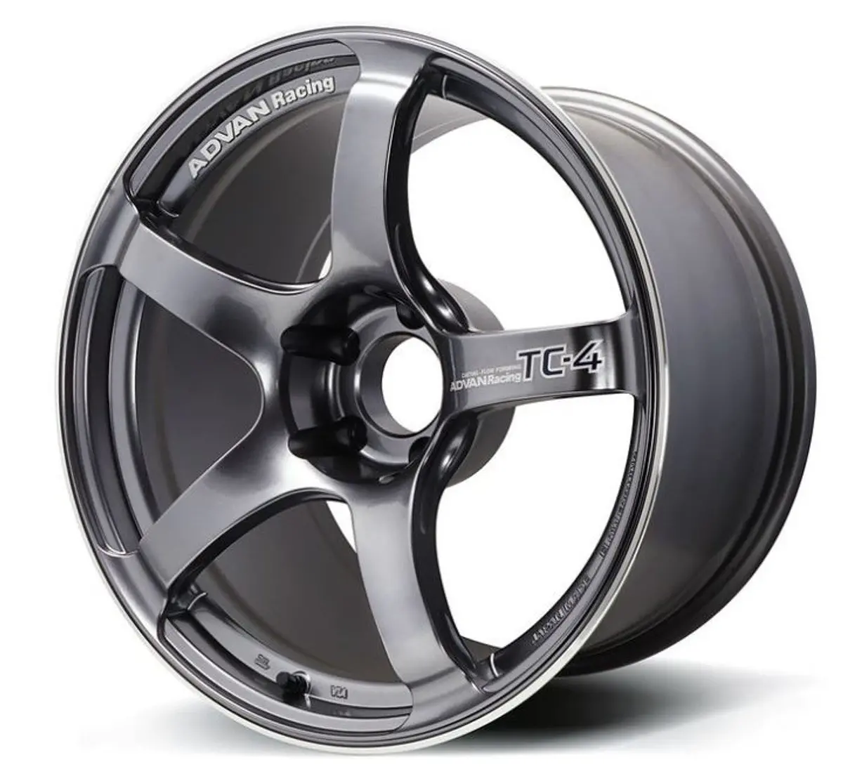 Advan Racing Tc-4 Wheel - 18" Racing Gun Metallic & Ring Finish 1