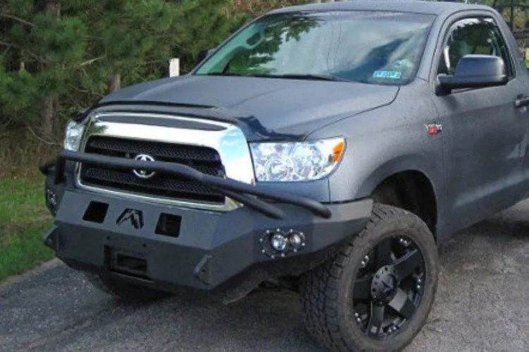 Fab Fours Tt07-H1852-1 Toyota Tundra 2007-2013 Premium Front Bumper Winch Ready With Pre-Runner Guard 1