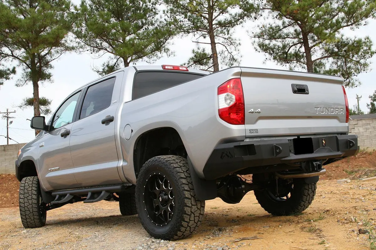 Fab Fours Tt14-W2850-1 Premium Rear Bumper Toyota Tundra 2014-2021 2