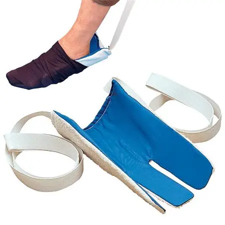 Terry Cloth Sock Aid 1