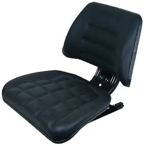 Tractor Loader Fork Lift Lawn Mower Seat W/ Slide Tracks 1