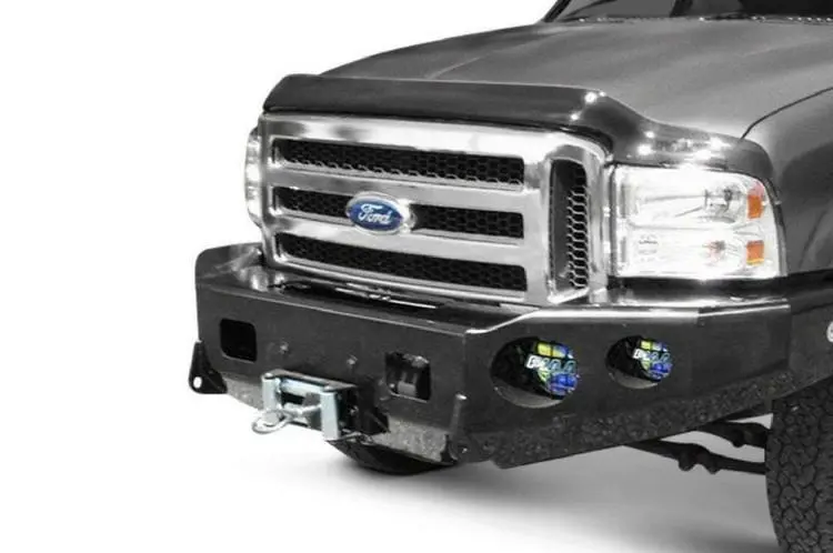 Trailready 12303B Ford F450/F550 Superduty 2005-2007 Extreme Duty Front Bumper Winch Ready Base 1