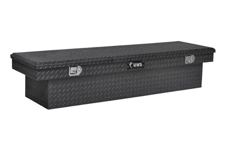 Uws Tbs-72-Blk Dodge Ram 2500/3500 2003-2023 72" Aluminum Crossover Truck Tool Box Gloss Black 1