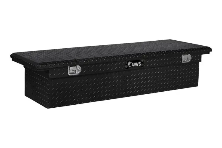 Uws Tbs-72-Lp-Blk Dodge Ram 2500/3500 2003-2025 72" Aluminum Truck Tool Box With Low Profile Gloss Black 1