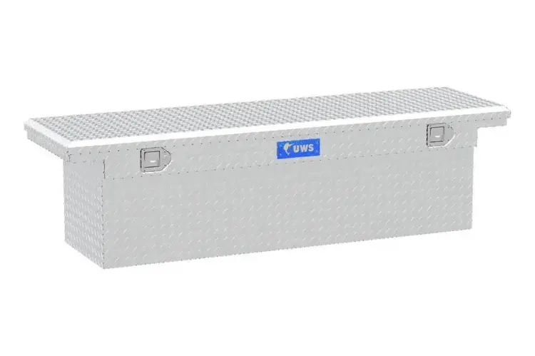 Uws Tbsd-69-Lp Dodge Ram 2500/3500 2011-2018 69" Deep Truck Tool Box With Low Profile Bright Aluminum 1