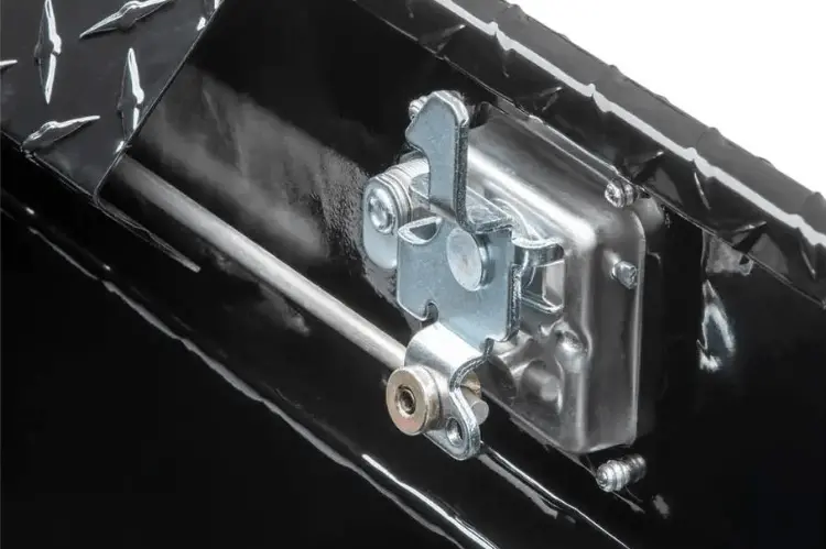 Uws Tbsd-69-Lp-Blk Gmc Sierra 2500Hd/3500Hd 1999-2023 69" Aluminum Deep Truck Tool Box With Low Profile Gloss Black 2