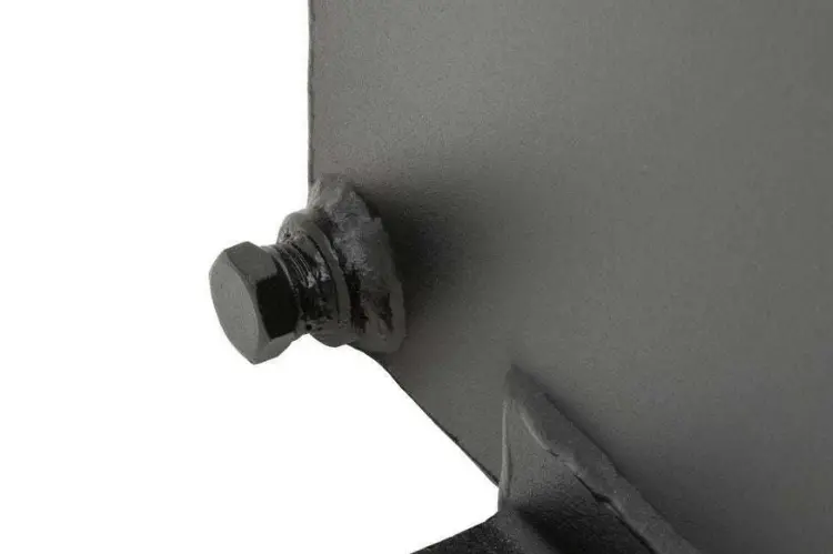Uws St-75-L-Mb Dodge Ram 2500/3500 2003-2008 75-Gallon L-Shape Steel Fuel Transfer Tank - Matte Black 2