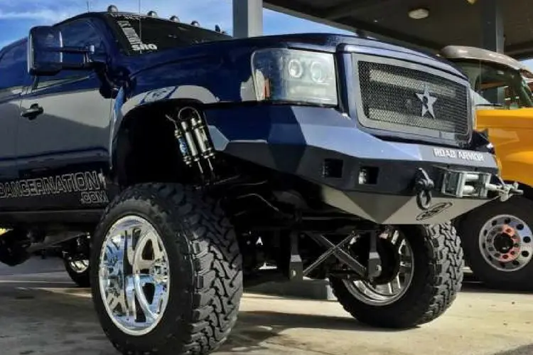 Road Armor Stealth 382R0b-Nw 2011-2014 Chevy Silverado 2500/3500 Front Non-Winch Bumper No Guard, Black Finish And Square Fog Light Hole 2