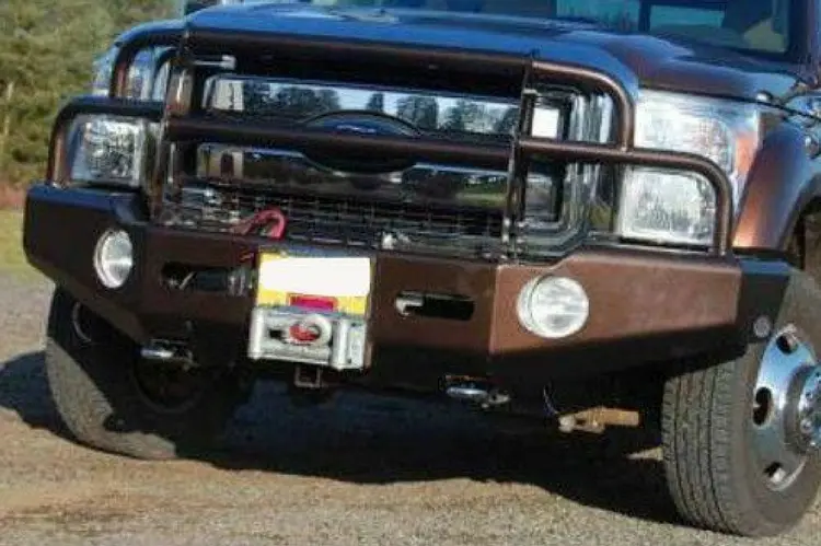 Buckstop F11cl2 Ford F450/F550 Superduty 2011-2016 Classic 2 Front Bumper Winch Ready With Tow Hooks 1