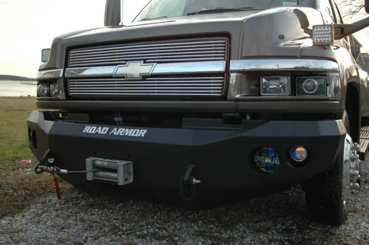 Road Armor Tk1020b 2003-2009 Chevy Silverado 4500/5500 Front Bumper 1