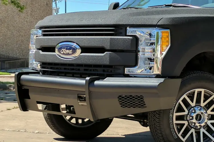 Road Armor Vaquero 611Vf0b 2011-2016 Ford F250/F350 Superduty Front Bumper Non-Winch No Guard And Black Finish 1