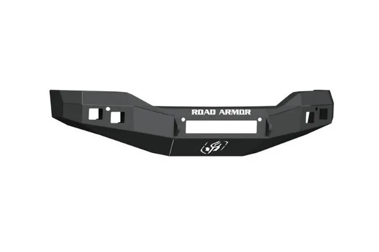 Road Armor Stealth 2161F0b-Nw 2016-2018 Gmc Sierra 1500 Non-Winch Front Bumper With Square Light Holes 1