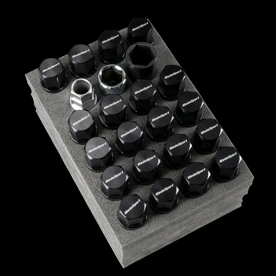 Wedssport 2-Piece Shell Type Racing Lug Nut Set 1