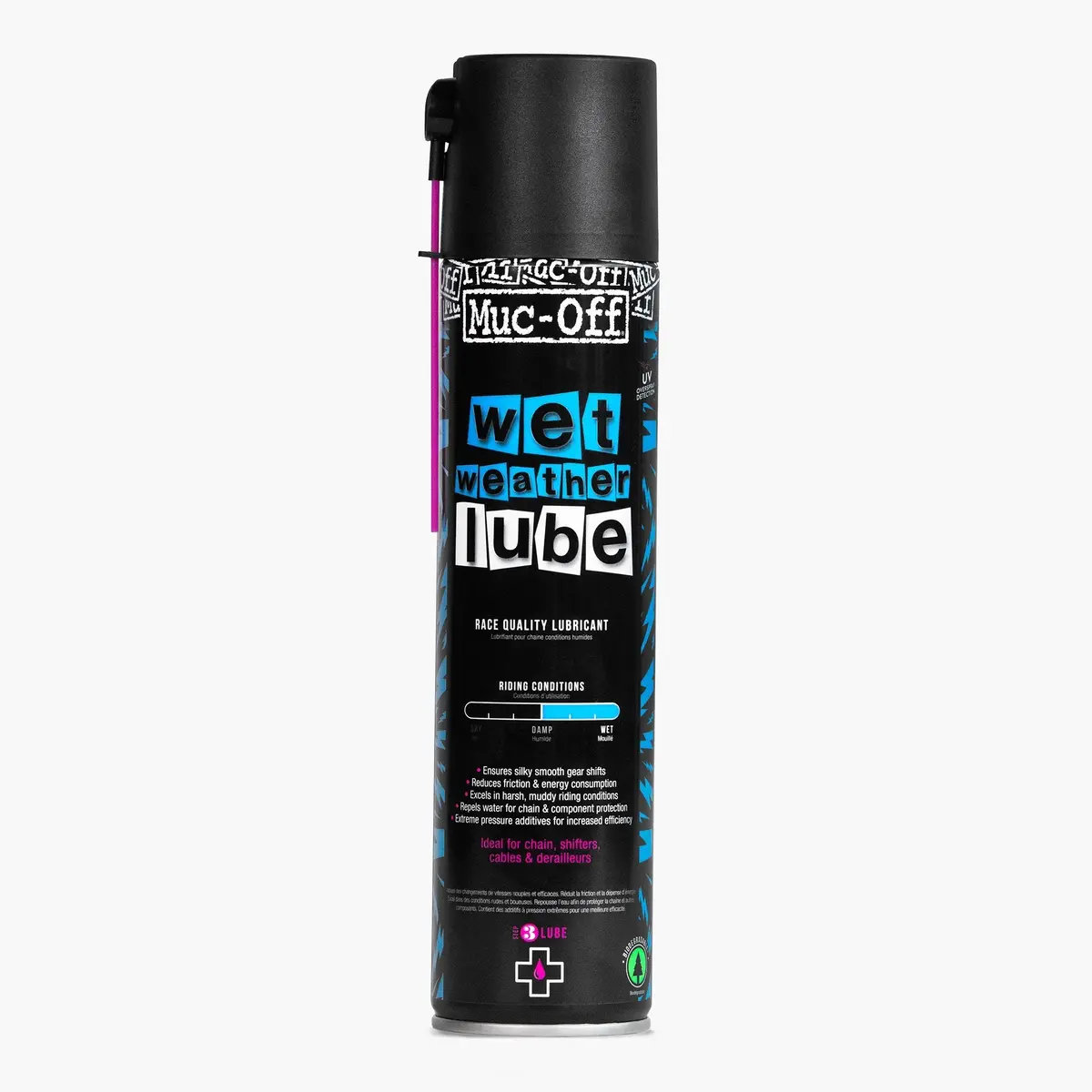 Bicycle Wet Weather Lube Aerosol 400Ml 1