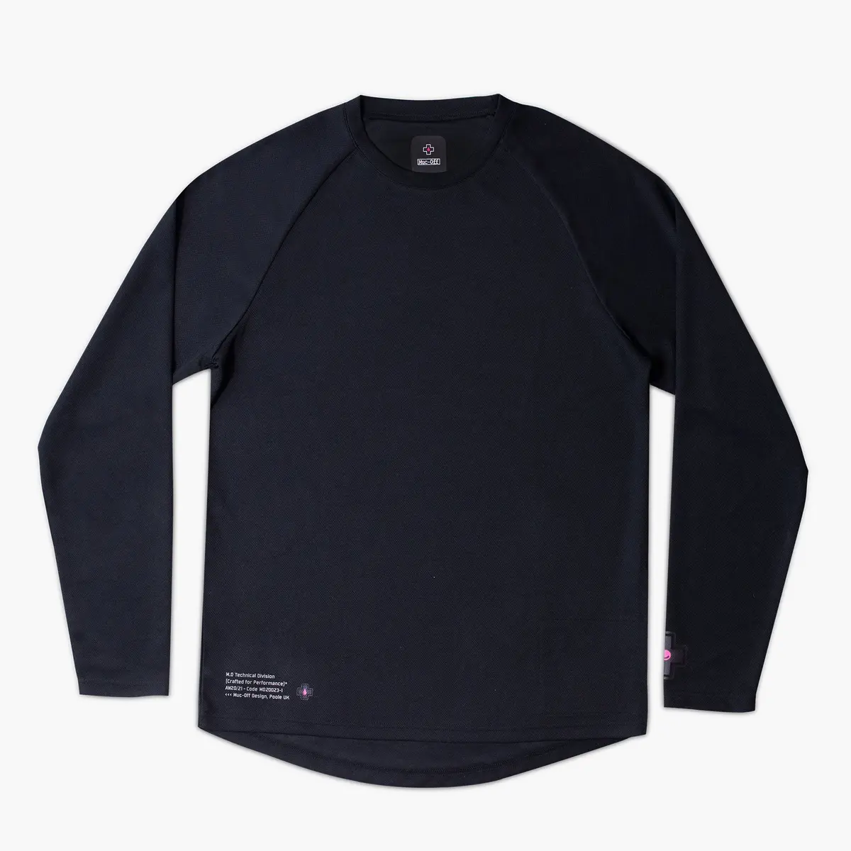 Long Sleeve Riders Jersey - Black 1