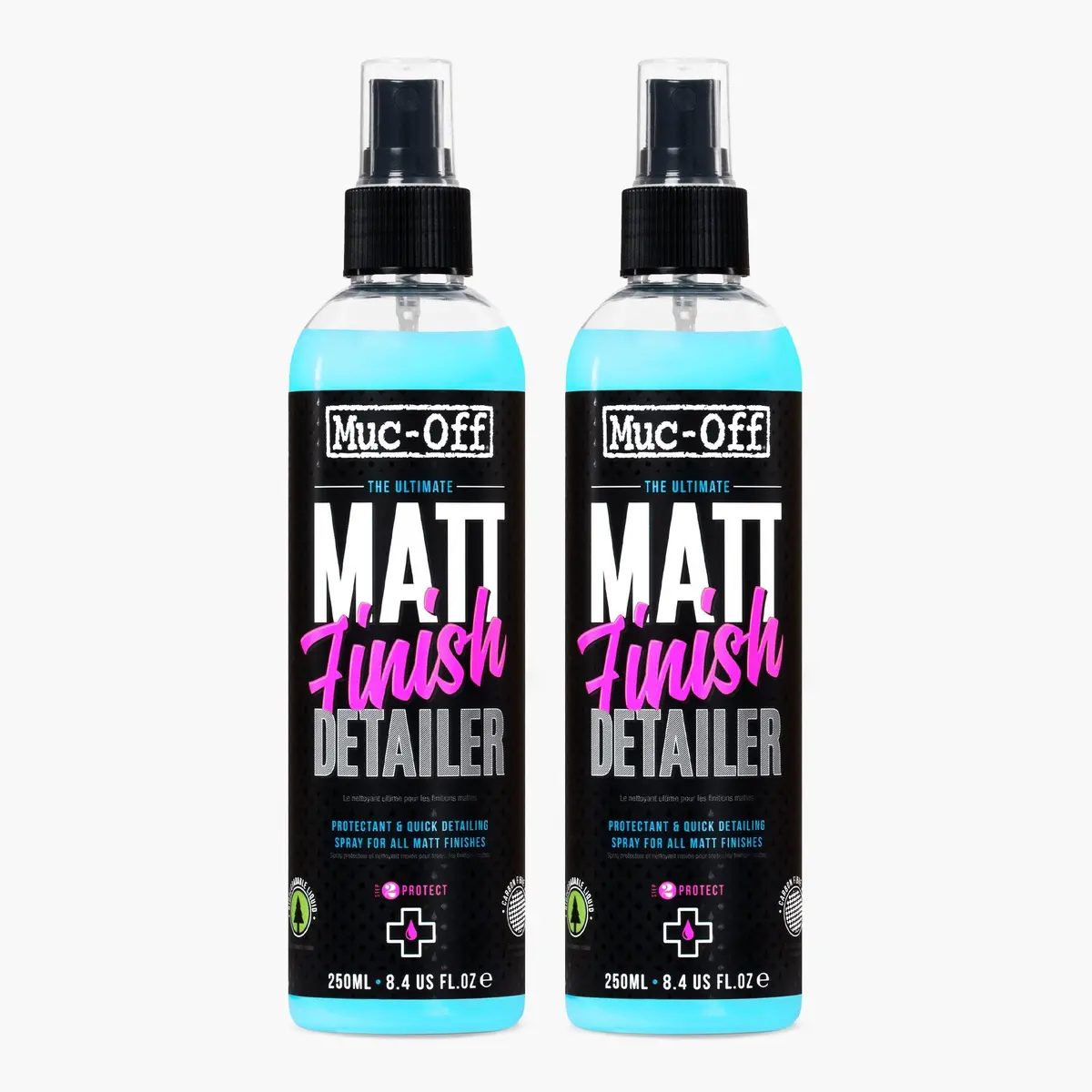 2 X Matt Finish Detailer 250Ml 1