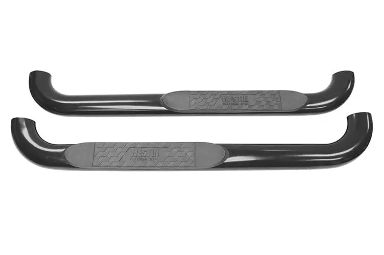 Westin 21-3925 2017-2022 Ford F250/F350 Super Duty Platinum 4 Oval Nerf Step Bars 1