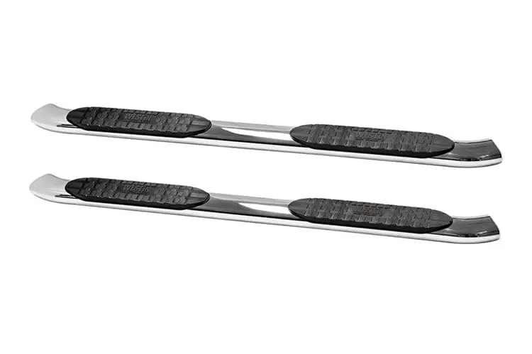 Westin 21-53940 2017-2025 Ford F250/F350 Super Duty Pro Traxx 5 Oval Nerf Step Bars 1