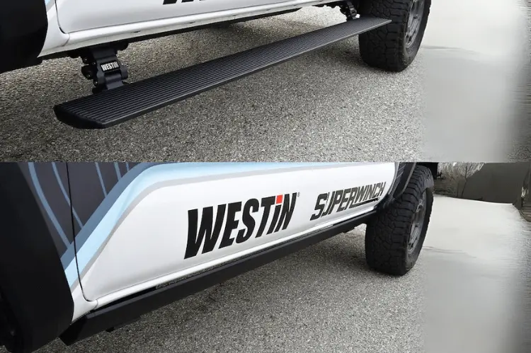 Westin Running Boards 29-23565 Pro-E Power Textured Black 2010-2024 Dodge Ram 2500/3500 1