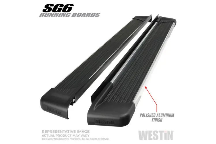 Westin 27-64740 Gmc Sierra 2500Hd/3500Hd 2019-2020 Sg6 Running Boards Crew Cab Polished 1