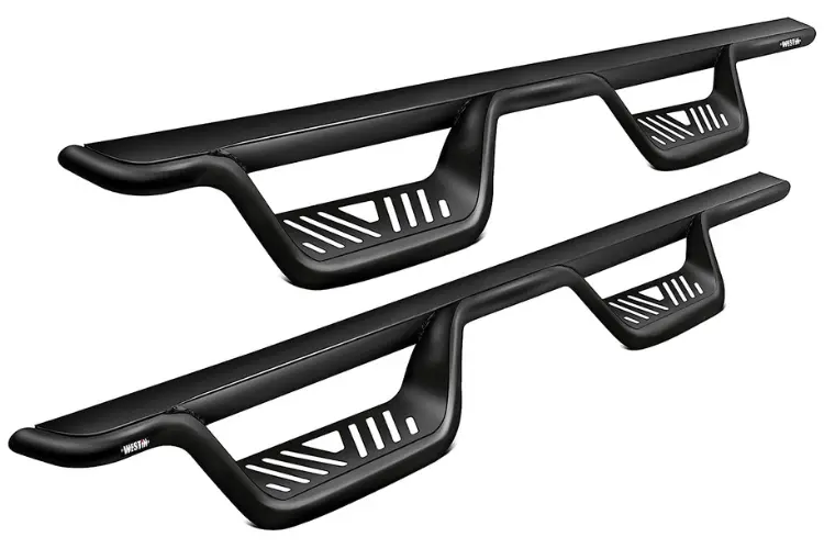 Westin 20-14125 2020-2023 Gmc Sierra 2500/3500 Outlaw Drop Nerf Step Bars - Textured Black 1