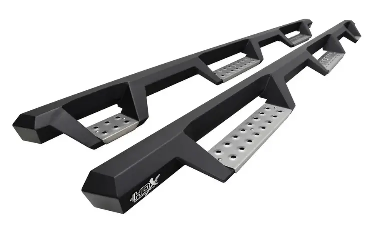 Westin 56-5347752 2020-2023 Gmc Sierra 2500/3500 Hdx Drop Wheel-To-Wheel Nerf Step Bars - Textured Black 1