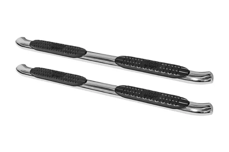 Westin 21-23710 Gmc Sierra 2500Hd/3500Hd 2015-2019 Pro Traxx 4 Oval Nerf Bars Extended Cab - Polished Stainless Steel 1