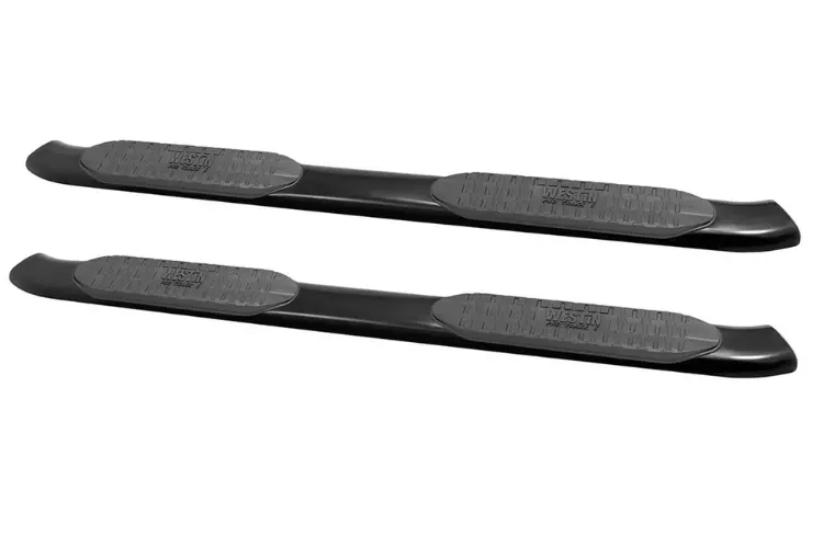 Westin 21-53725 Gmc Sierra 2500Hd/3500Hd 2015-2019 Pro Traxx 5 Oval Nerf Bars Crew Cab - Black 2
