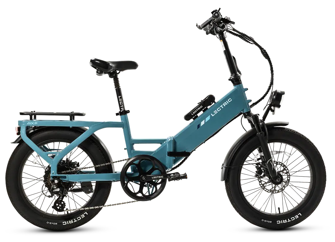 Xp4 750 Step-Thru Raindrop Blue Ebike 1