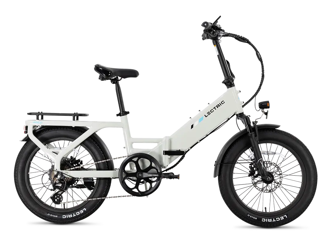 Xp4 Step-Thru Stratus White Ebike 1